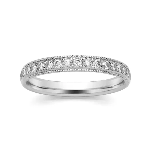 Grain Set Eternity Ring (SRGM5ET) - All Metals